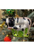 Shop For Cow and Calf Glass Christmas Ornament