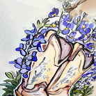 Shop For Cowboy Boot Bluebonnet Welcome Door Hanger