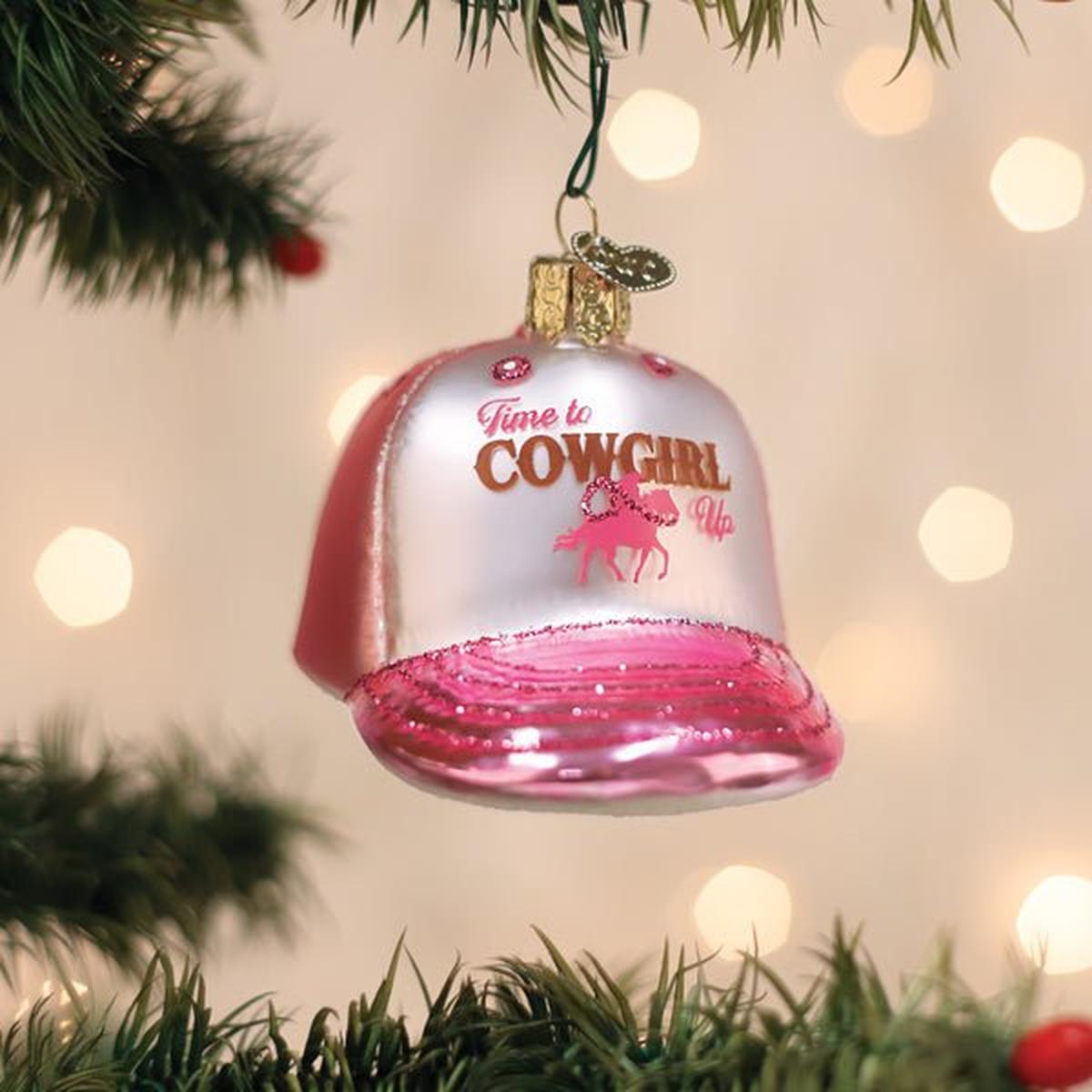 Shop For Cowgirl Trucker Cap Ornament