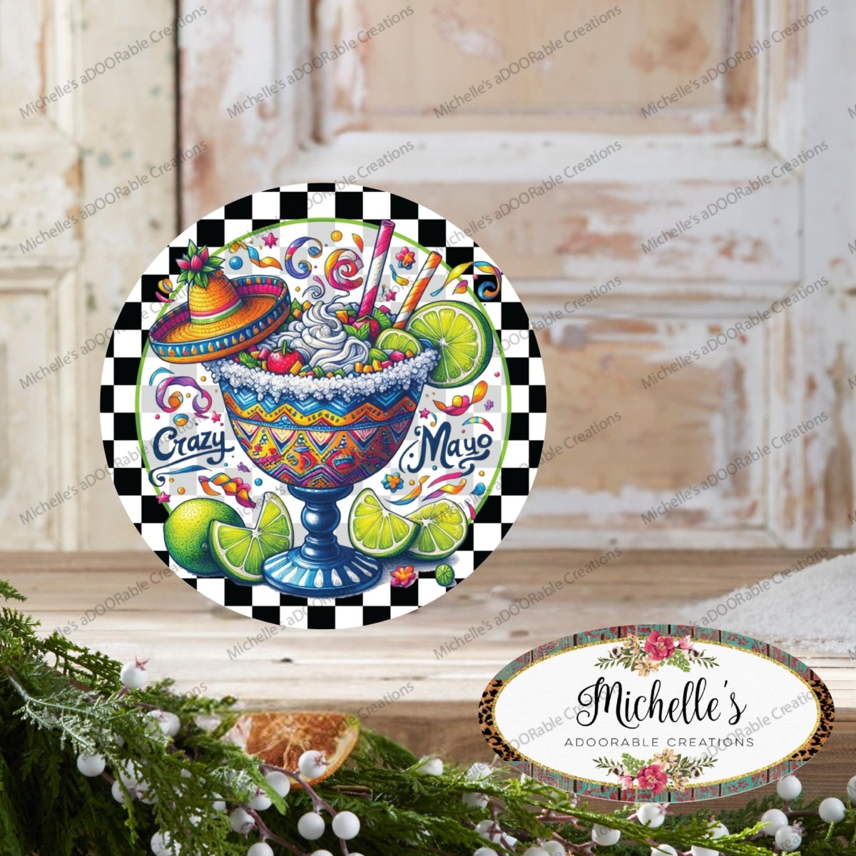 Shop For Crazy Mayo Margarita Lime Sign