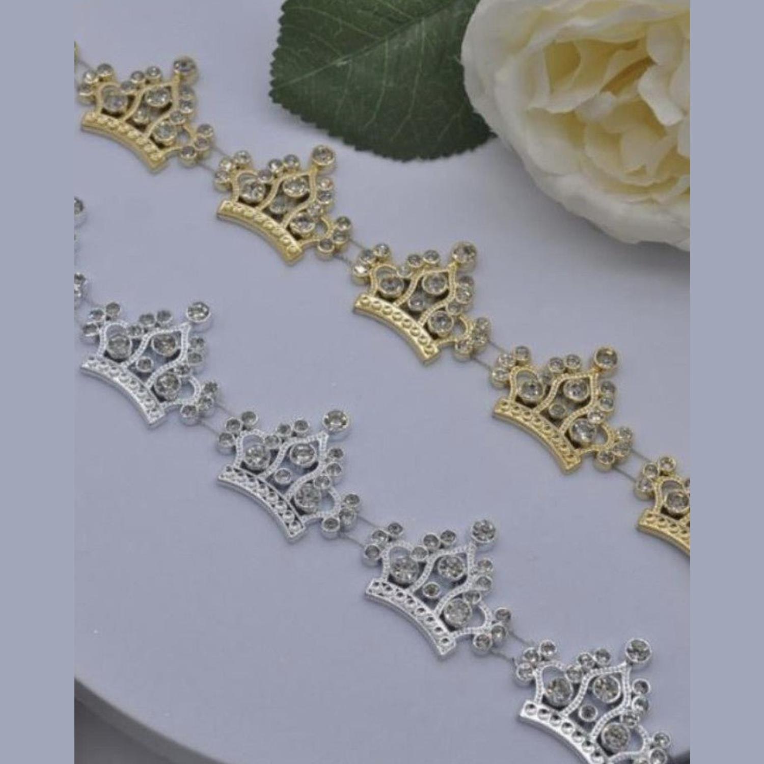 Shop For Crown Bling Jewels: Gold (10 Yards)