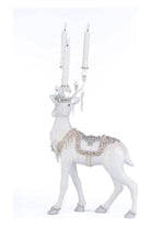 Shop For Crystal Christmas Standing Deer Candleholder