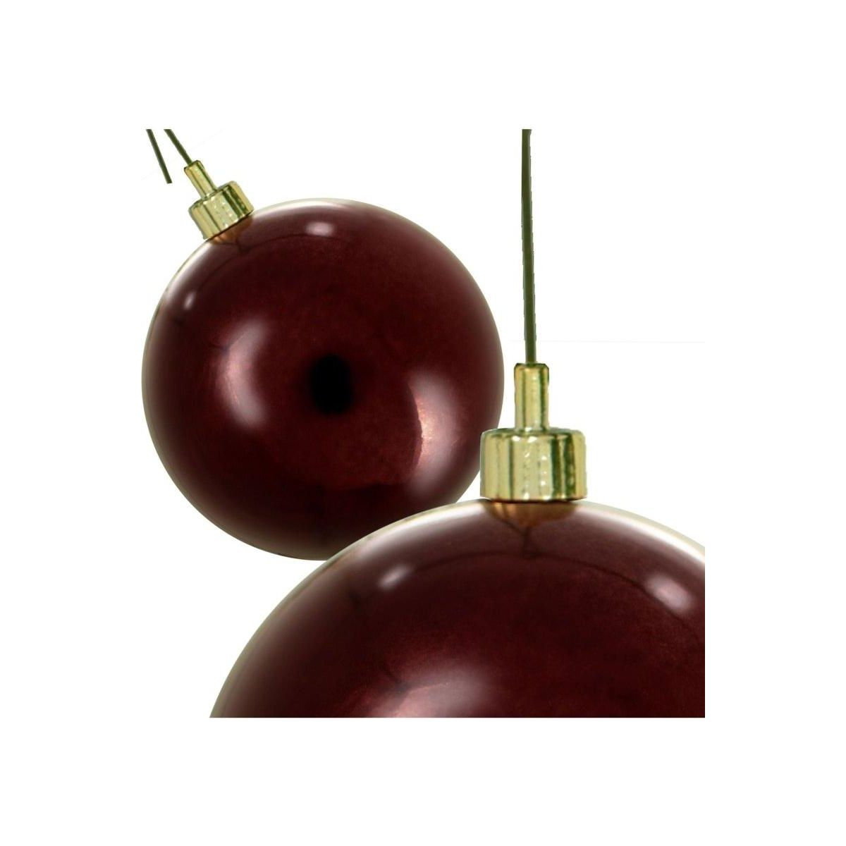 Shop For Dark Red Burgundy Ball Ornaments at Michelle's aDOORable Creations