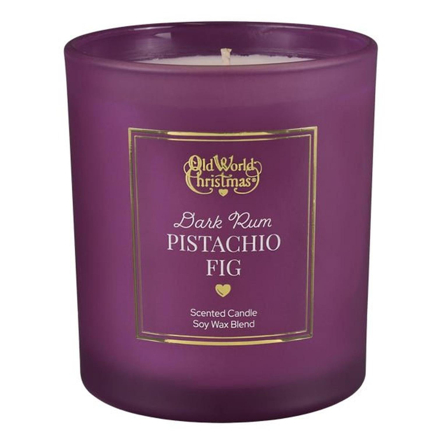 Dark Rum Pistachio Fig Candle