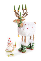 Shop For Dash Away Blitzen Reindeer Figure MacKenzie - Childs