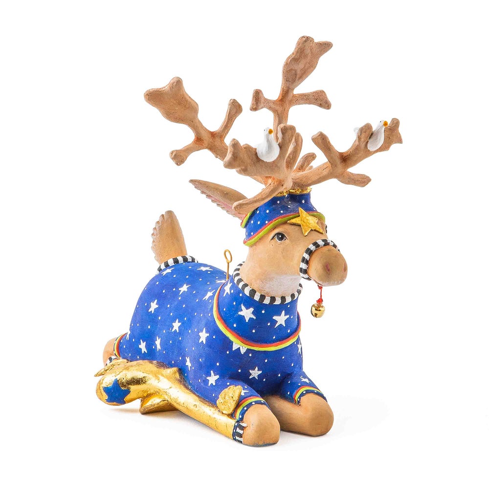 Shop For Dash Away Sitting Comet Reindeer Figure