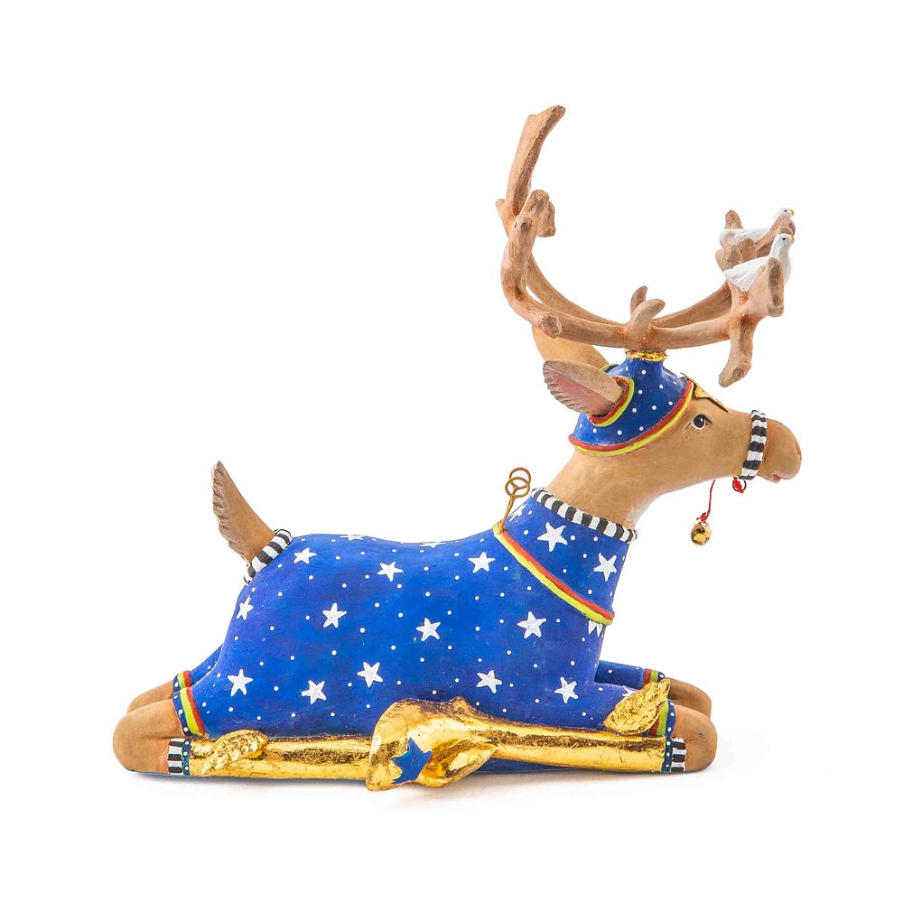 Shop For Dash Away Sitting Comet Reindeer Figure