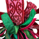 Shop For Deluxe Pink Green Jewel Bow