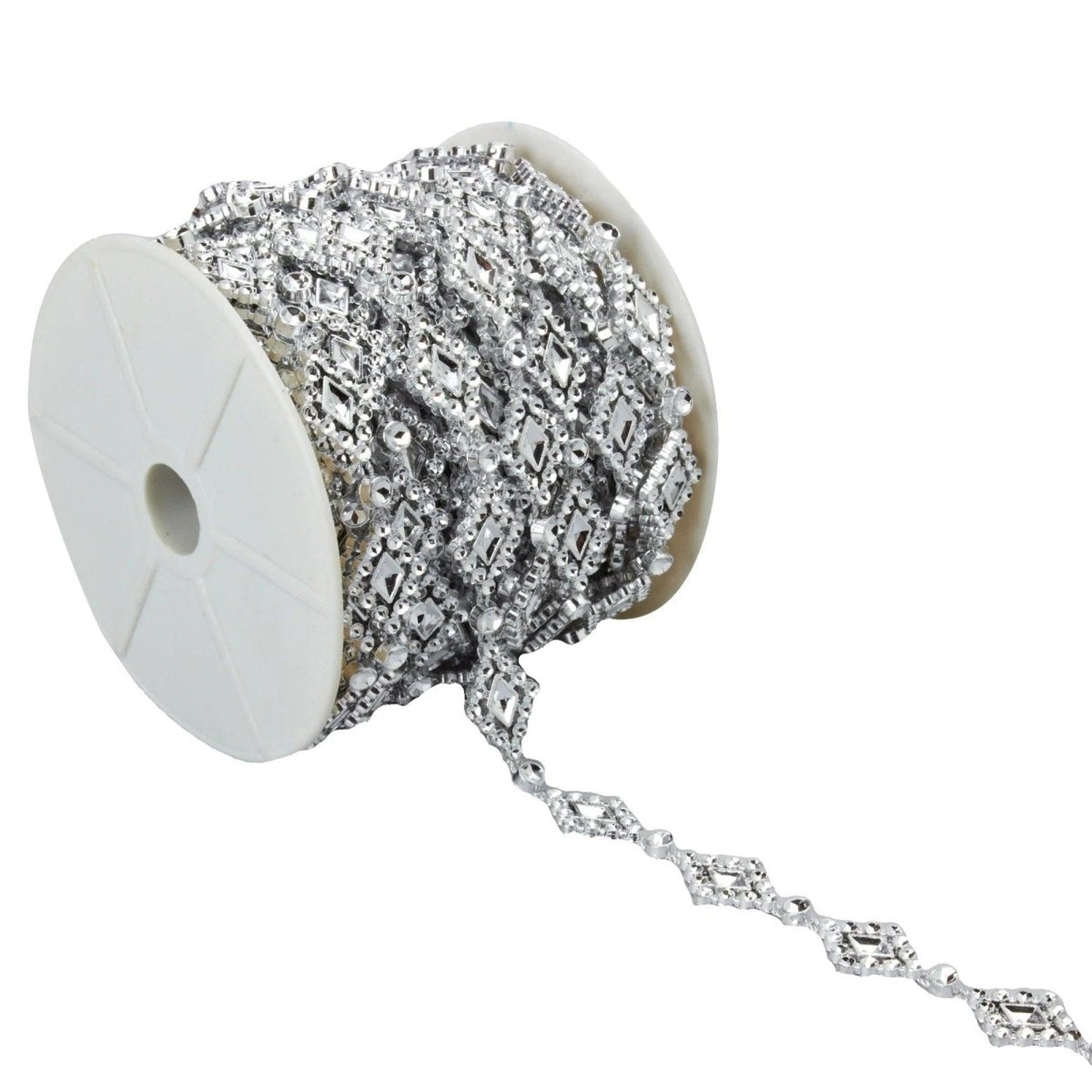 Shop For Diamond Shaped Rhinestone Trimming (15 Yards)