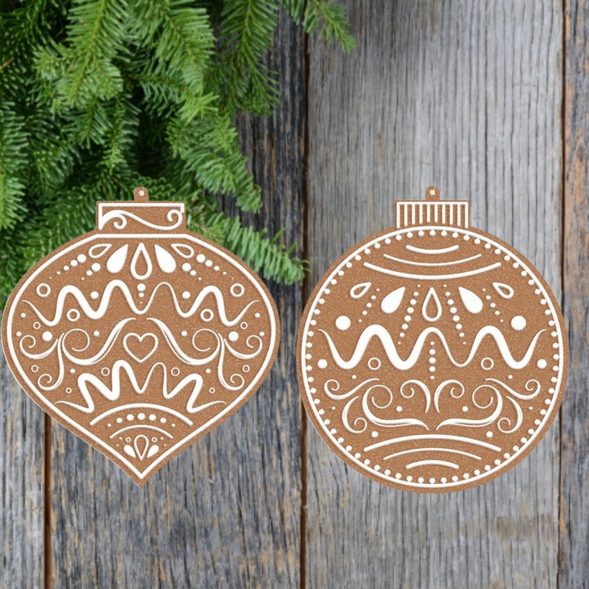 Shop For Double Sided Gingerbread Ornament (Asst 2)