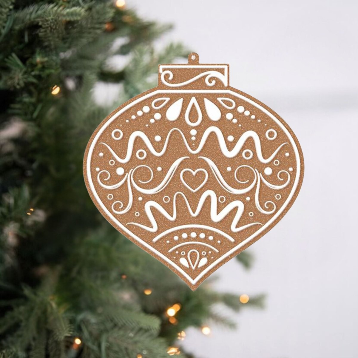 Shop For Double Sided Gingerbread Ornament (Asst 2)