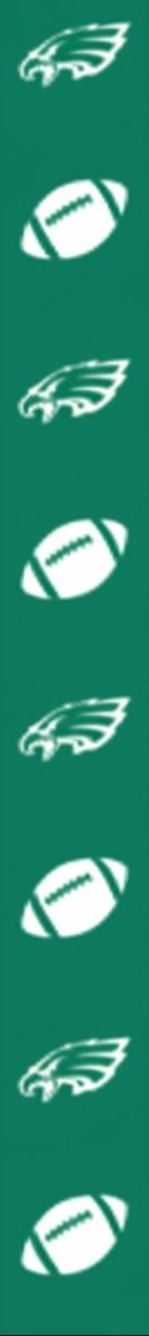 Shop For Eagle/Hawk Homecoming Ribbon: (Green/White), Size 9