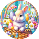 Shop For Easter Basket Bunny Eggs Daisy Sign