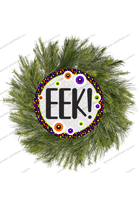 Shop For EEK Eyeballs Round Halloween Sign