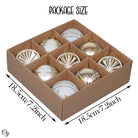 Shop For Elegant Gold and Glitter Ornaments (Set of 9)