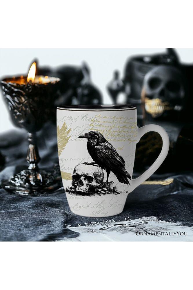 Shop For Elegant Halloween Goth Set of 4 Ceramic Mugs