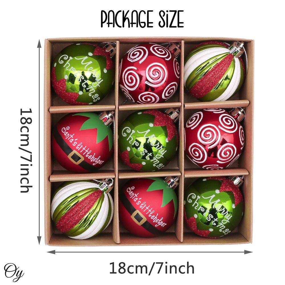 Shop For Elf Theme Christmas Ornament, Set of 9