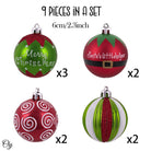 Shop For Elf Theme Christmas Ornament, Set of 9