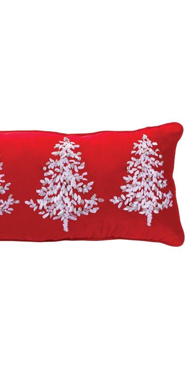 Shop For Embroidered Pine Tree Pillow 86767DS
