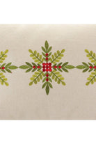Shop For Embroidered Snowflake Pillow 87380DS