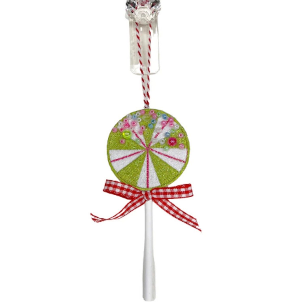 Shop For Embroidered with Beading Lollipops (Set of 3)