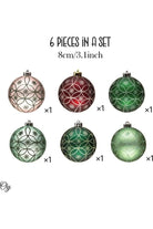 Shop For Enchanting Subtle Nature Ornament Bundle (Set of 6)