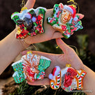 Shop For Farm Filled with Joy Glass Christmas Ornaments, Set of 4