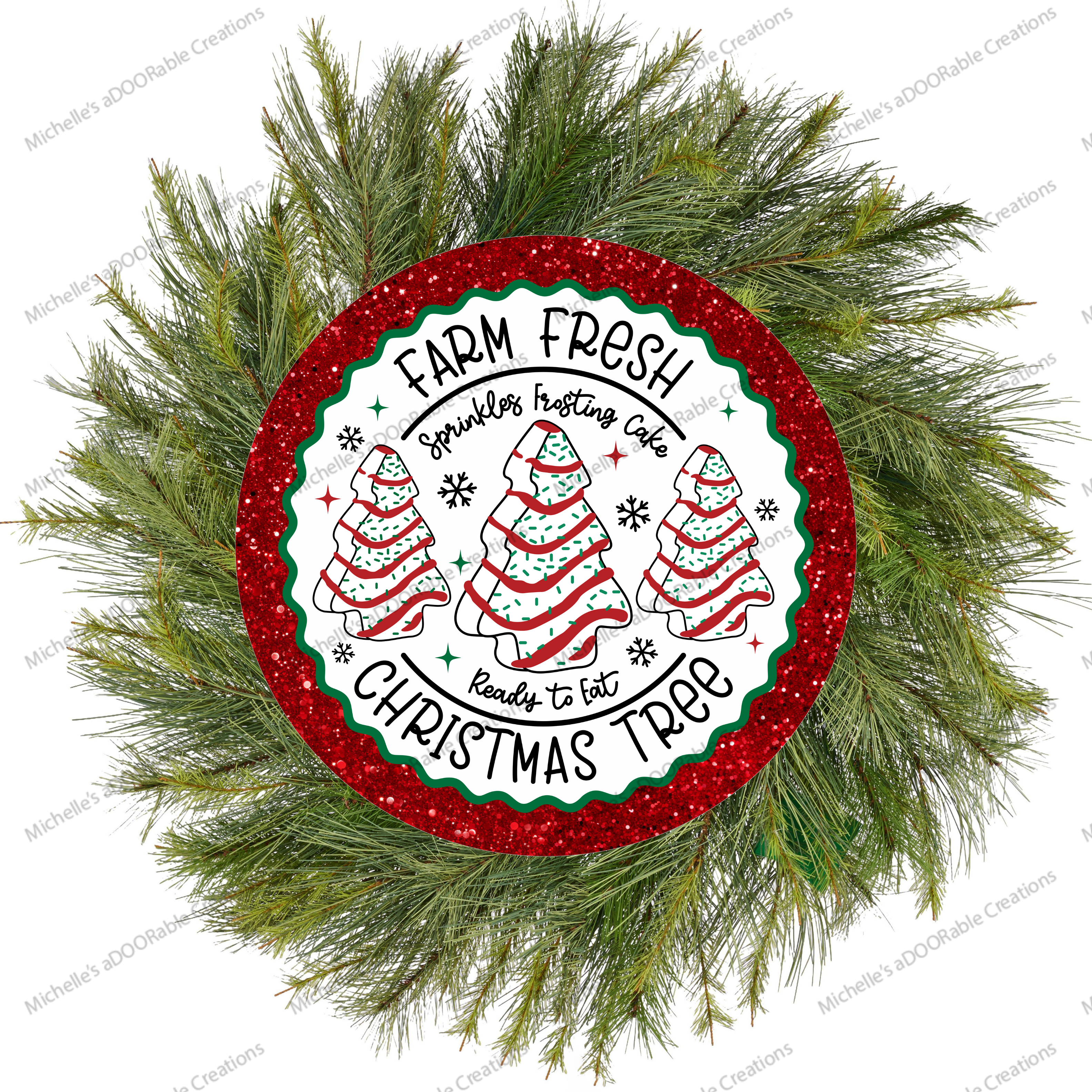 Shop For Farm Fresh Christmas Tree Glitter Sign
