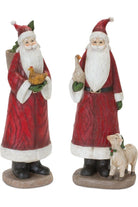 Shop For Farmhouse Santa Figurine (Set of 2) at Michelle's aDOORable Creations