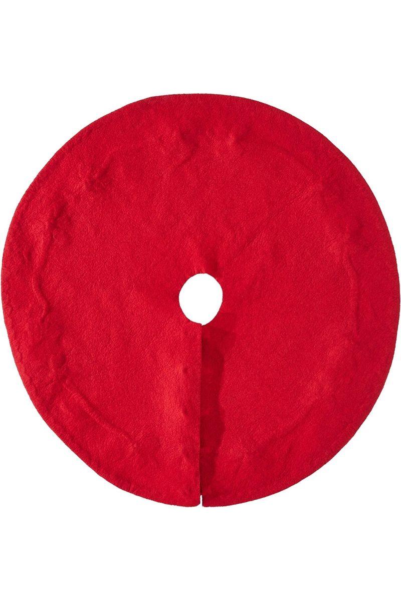 Shop For Felt Christmas Tree Skirt - Berries on Red at Michelle's aDOORable Creations