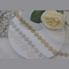 Shop For Flower Bling Jewels: Silver (10 Yards)