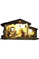 Shop For Fontanini LED Musical Nativity Stable at Michelle's aDOORable Creations