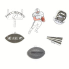 Shop For Football Mum Trinket Pack: Purple (6 Pcs)