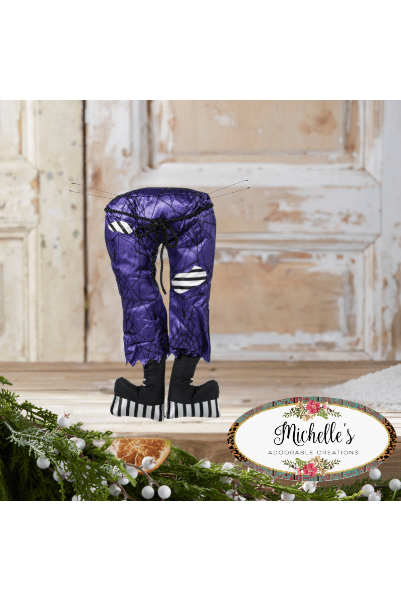 Shop For Frankenstein Plush Legs Wreath Enhancement