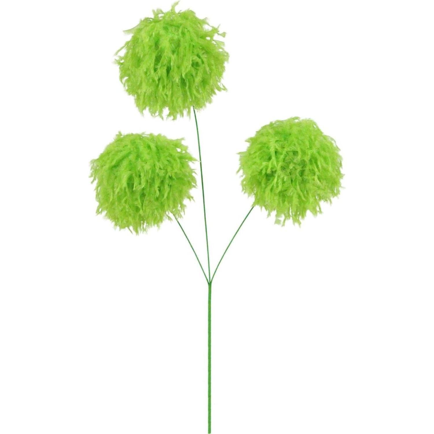 Shop For Furry Fabric Ball Spray: Lime Green at Michelle's aDOORable Creations