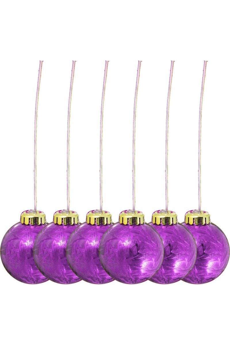 Shop For Fuscia Purple Ball Ornaments at Michelle's aDOORable Creations