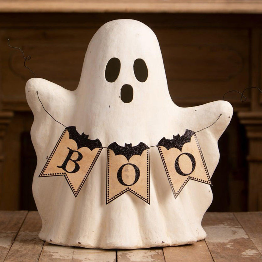 Shop For Ghost with Boo Garland Figurine