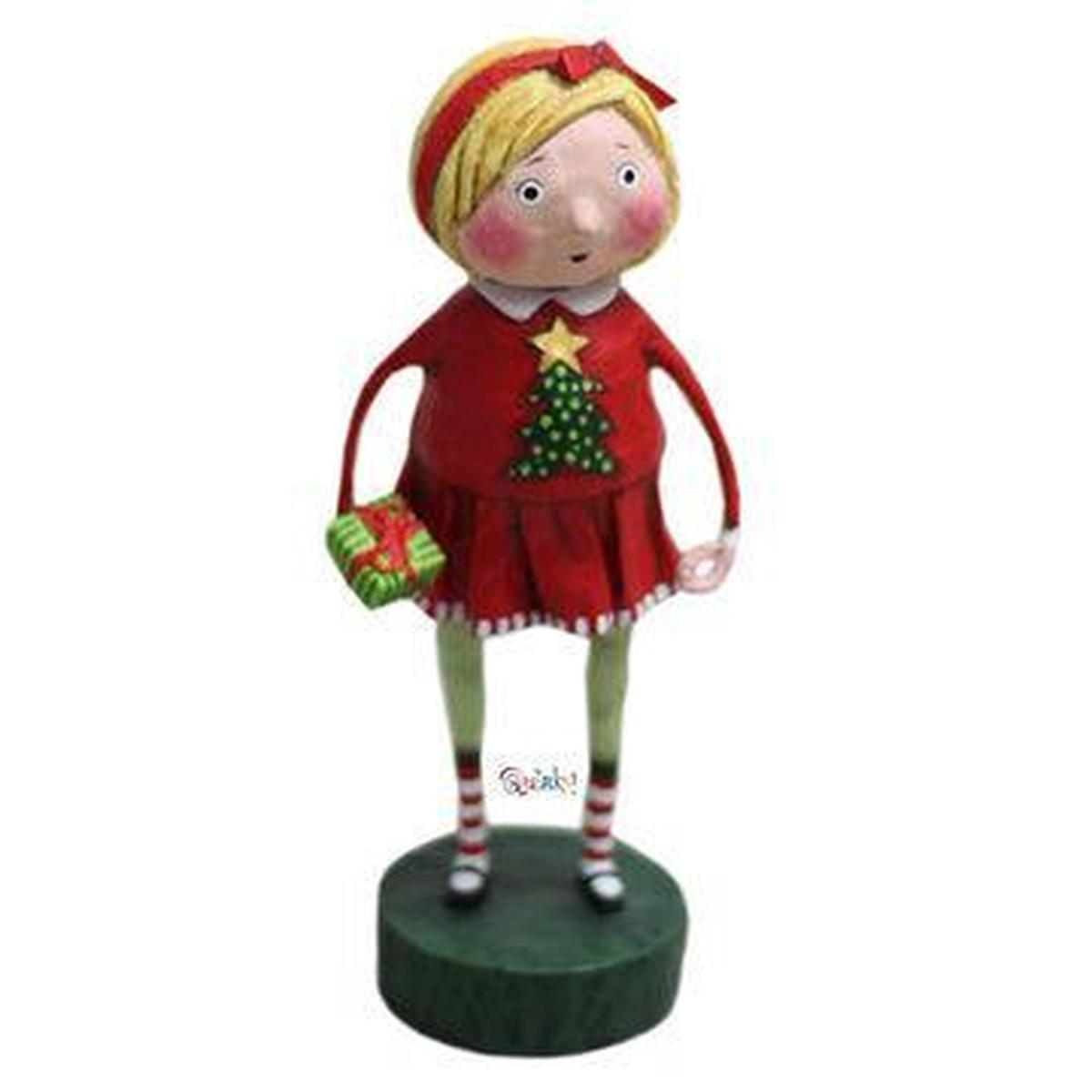 Shop For Gift Exchange Girl Christmas Figurine