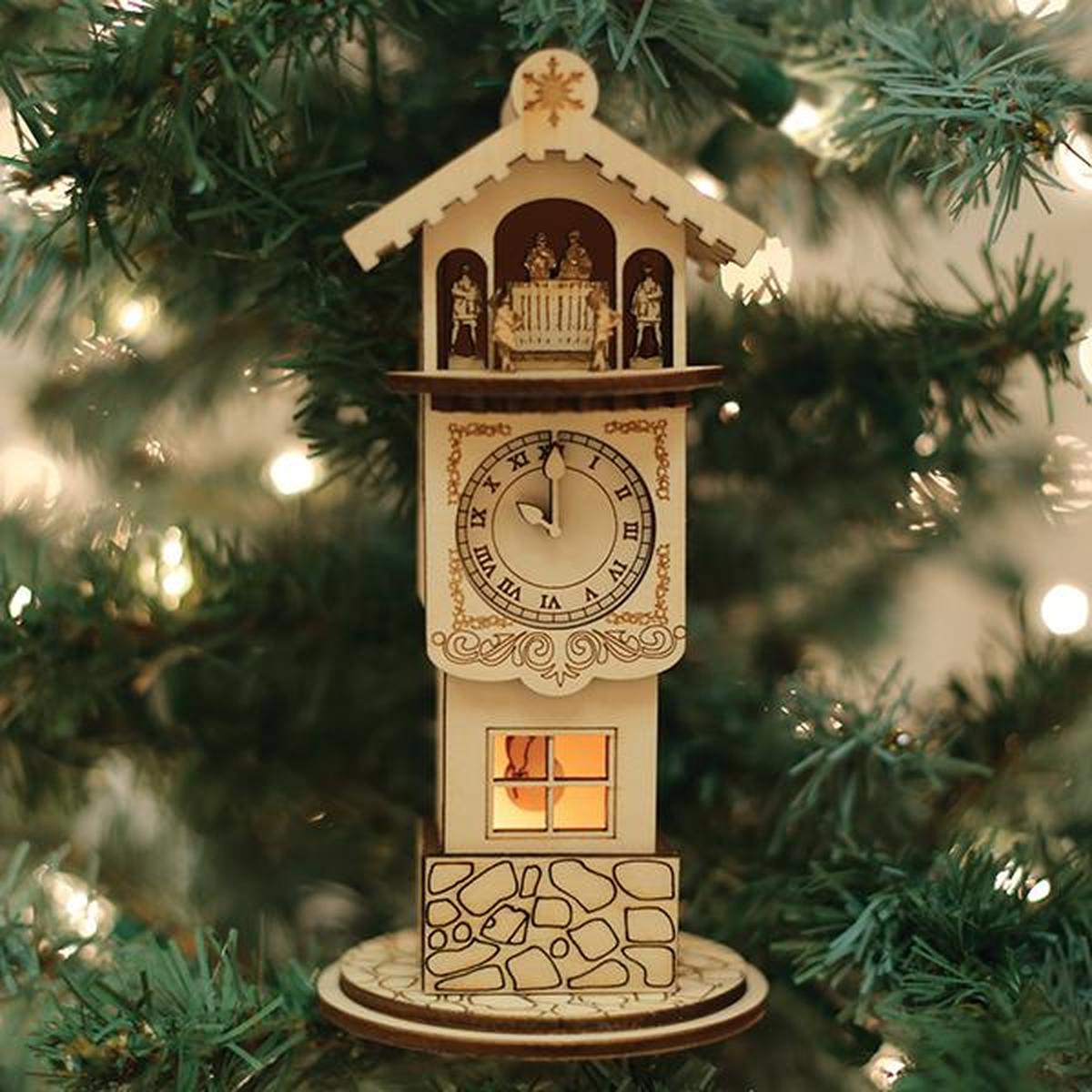 Shop For Ginger Clock Tower Ornament