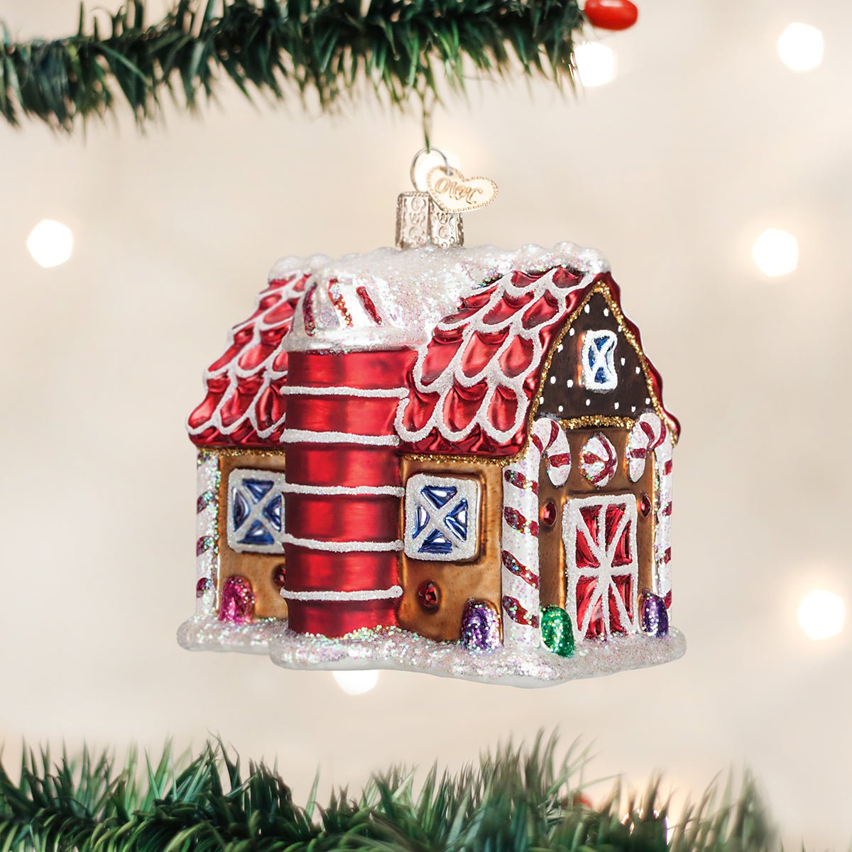 Shop For Gingerbread Barn Ornament