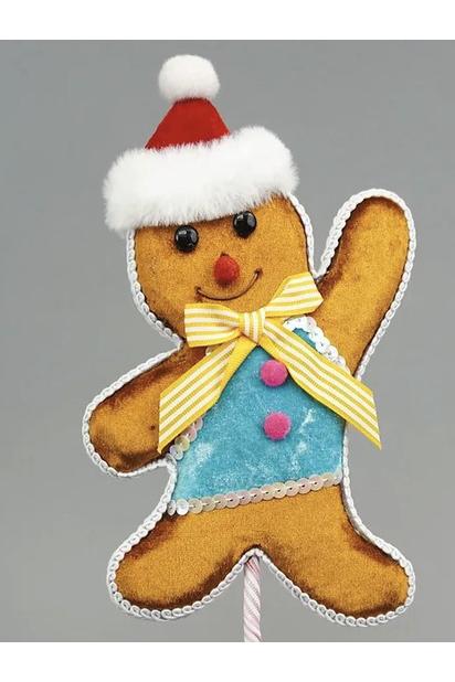 Shop For Gingerbread Boy Pick, Boy 12"