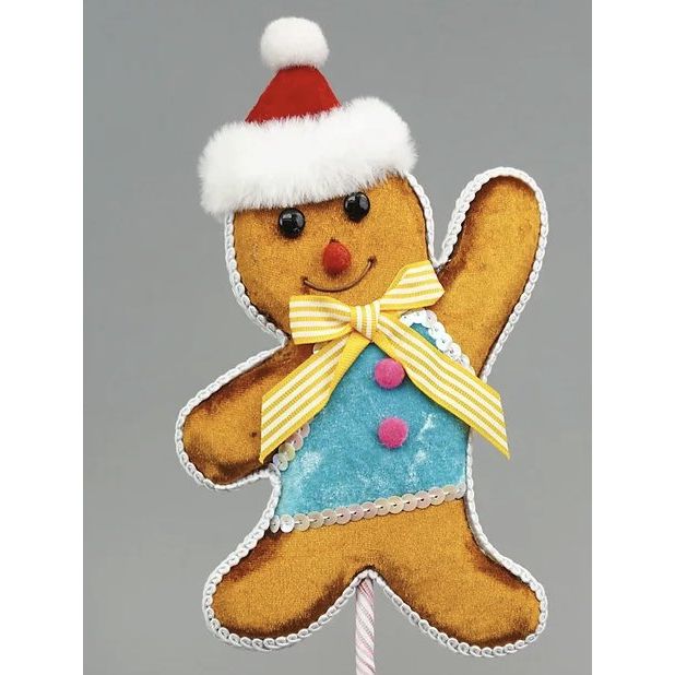 Shop For Gingerbread Boy Pick, Boy 12"