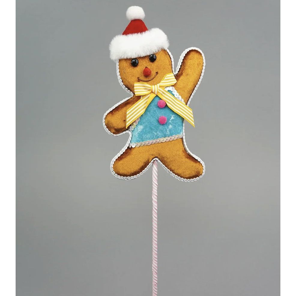 Shop For Gingerbread Boy Pick, Boy 12"