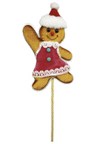 Shop For Gingerbread Girl Pick, Pink 12"