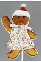 Shop For Gingerbread Girl Pick, Pink 19"