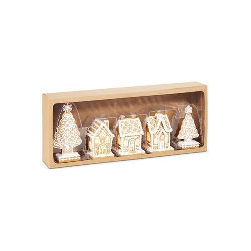 Shop For Gingerbread House and Trees (Set of 5)