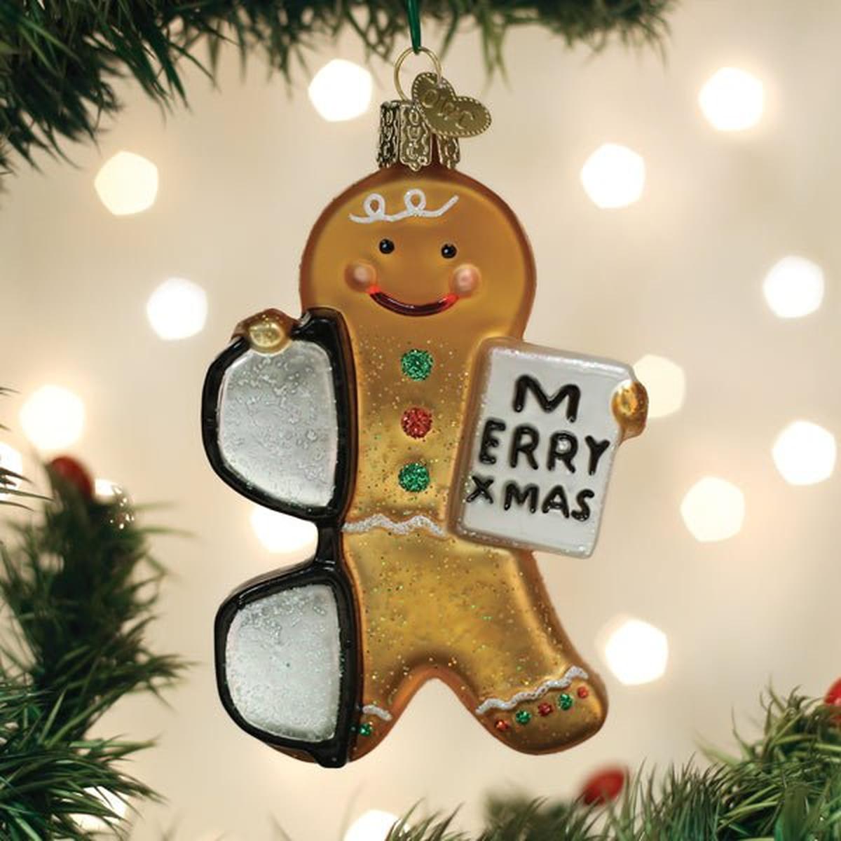 Shop For Gingerbread Optometrist Ornament