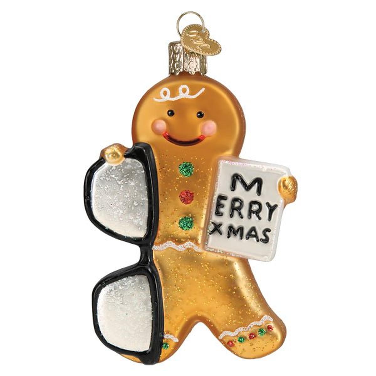 Shop For Gingerbread Optometrist Ornament
