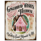 Shop For Gingerbread Wishes Treehouse Christmas Sign