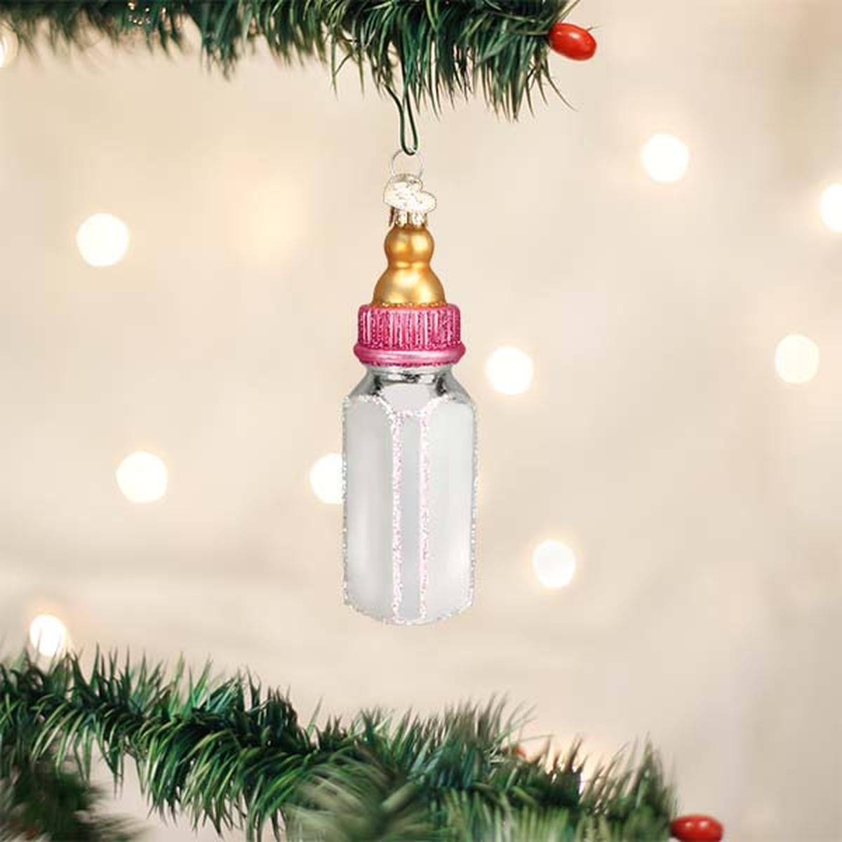 Shop For Girl Baby Bottle Ornament